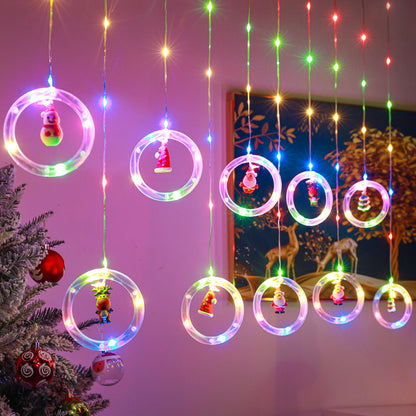 Christmas decoration store LED string lights star lights