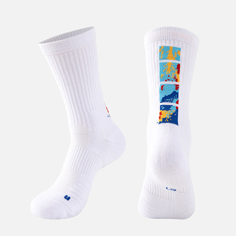 Influencer Elite Thick Long Basketball Socks For Adults And Students