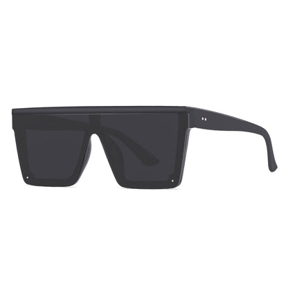 Cross-Border New Trendy Square One-Piece Polarized Sunglasses