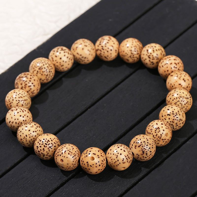 Old Material Gold Seed Star Moon Bodhi Child Bracelet