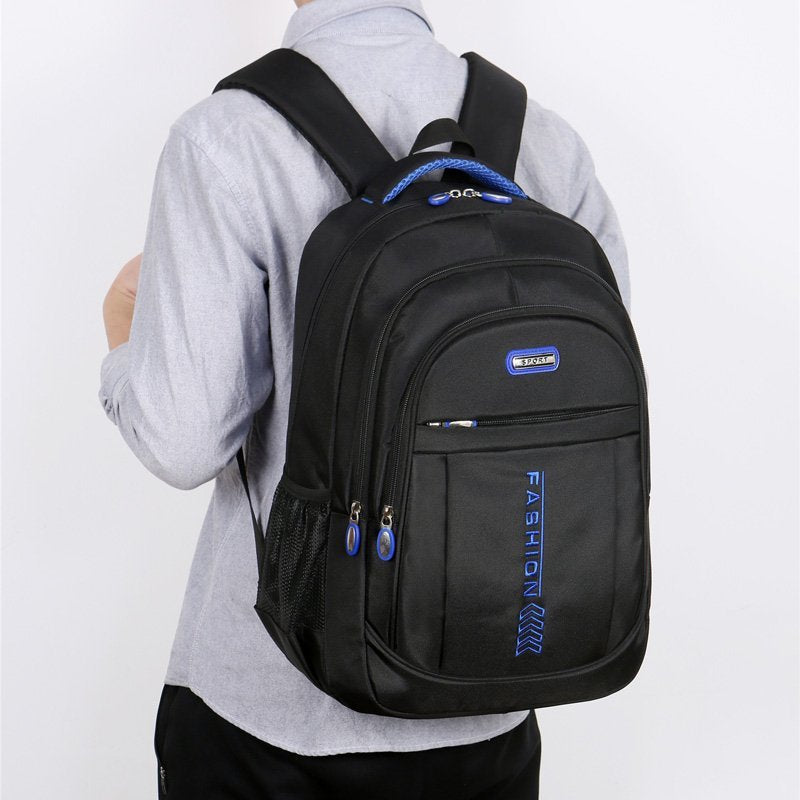 Large capacity waterproof student schoolbag