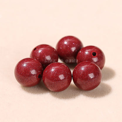 Emperor cinnabar loose beads