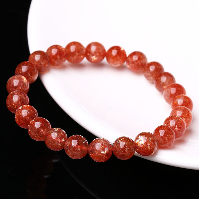 7A Natural Arusha Golden Sunstone Bracelet