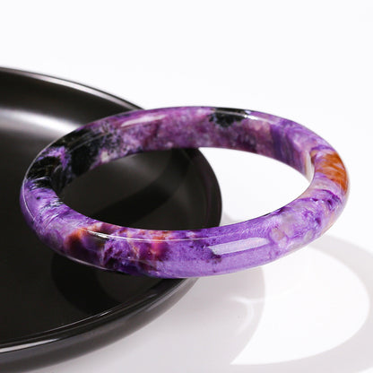 Natural purple dragon crystal bracelet