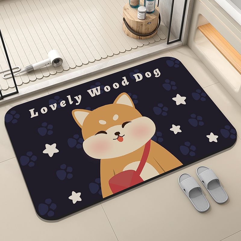 Cartoon Anti-Slip Mat, Bathroom Floor Rug