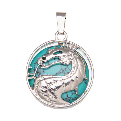 Crystal Personalized Pterosaur Pendant