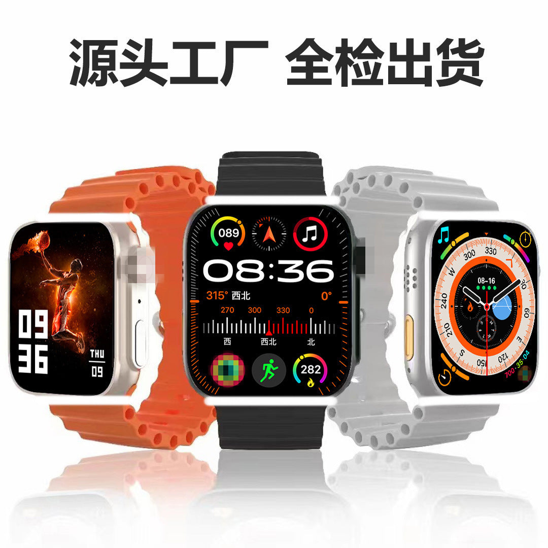 S8 Ultra Bluetooth Calling Health Monitoring Smart Watch