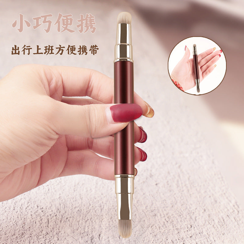 Purple Retractable Lip Brush