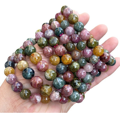 4A natural color tourmaline bracelet