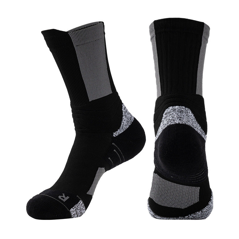 Professional Long Basketball Socks Elite High-Top Towel Bottom Sports Socks