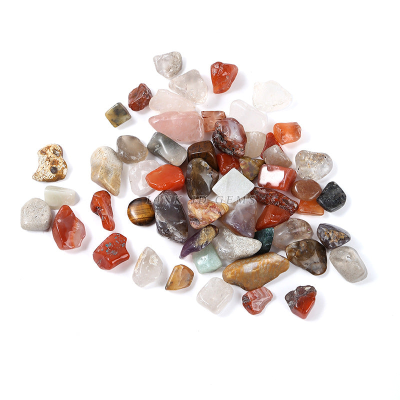 Mixed color colorful crystal gravel loose beads