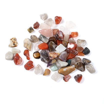 Mixed color colorful crystal gravel loose beads