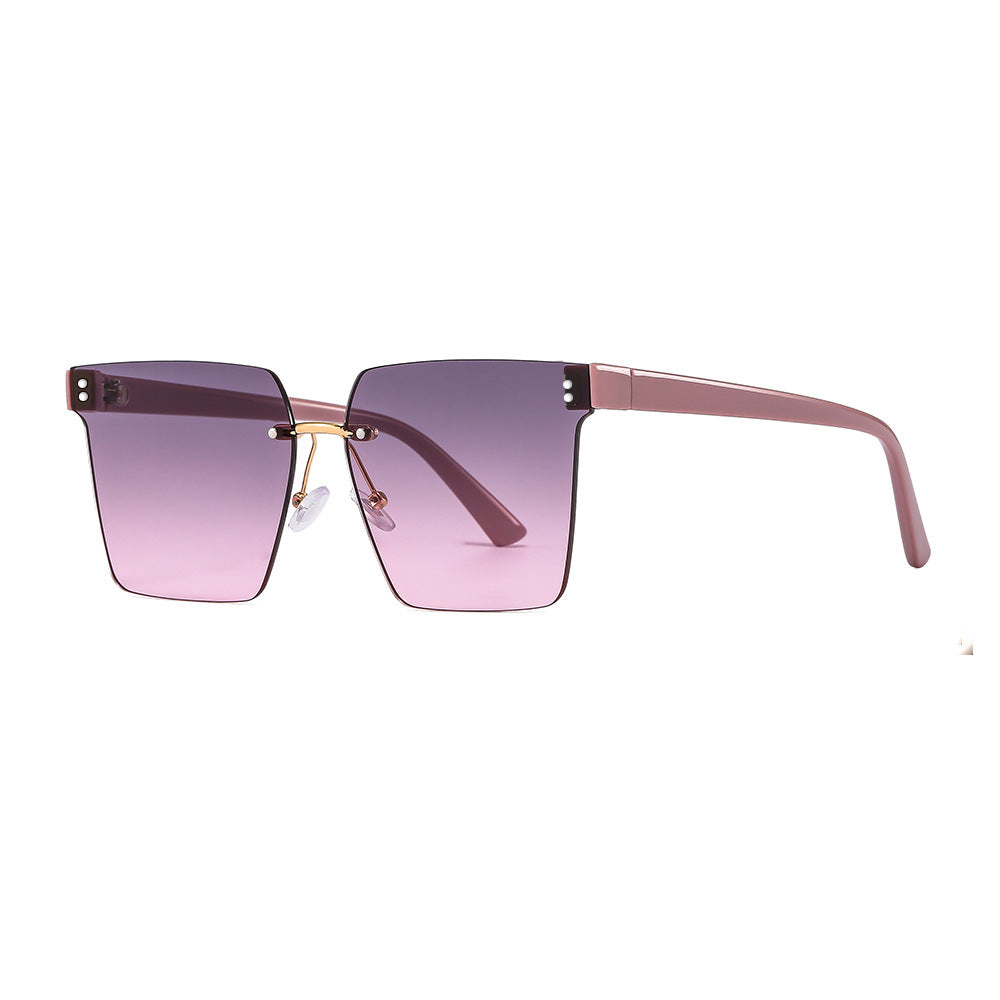 New Frameless Retro Sunglasses