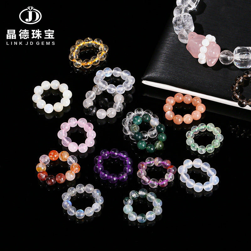 11Mm natural crystal beads