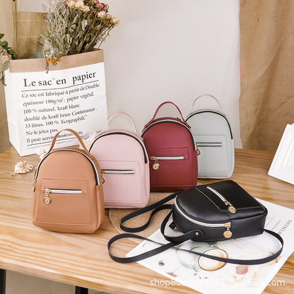 Korean version of women's small schoolbag