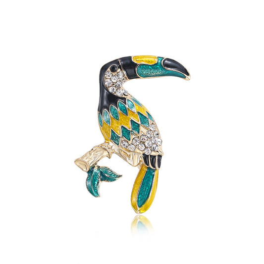 Parrot Brooch French