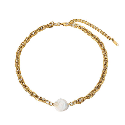 women's fashion pearl necklace