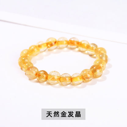 3Mm Natural Stone Bead Ring Tourmaline Crystal Beads