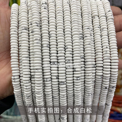 2 * 6Mm abacus beads disc loose beads