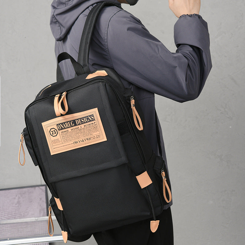 Large capacity student bag backpack