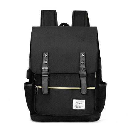 Vintage Outdoor Canvas Travel Backpack