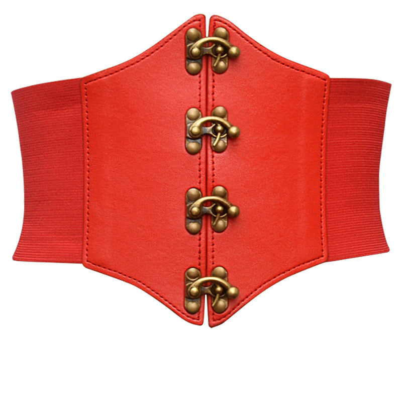 Belt women's decorative coat