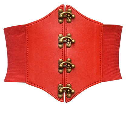 Belt women's decorative coat