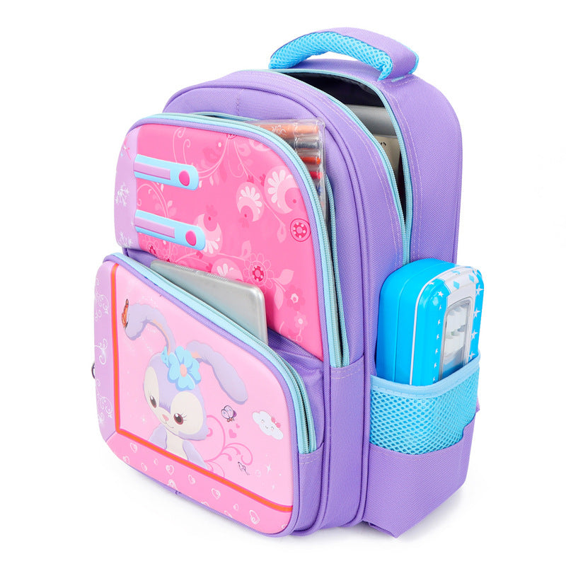 Cute bunny boy and girl backpack