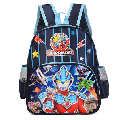 Printed backpack for elementary school students