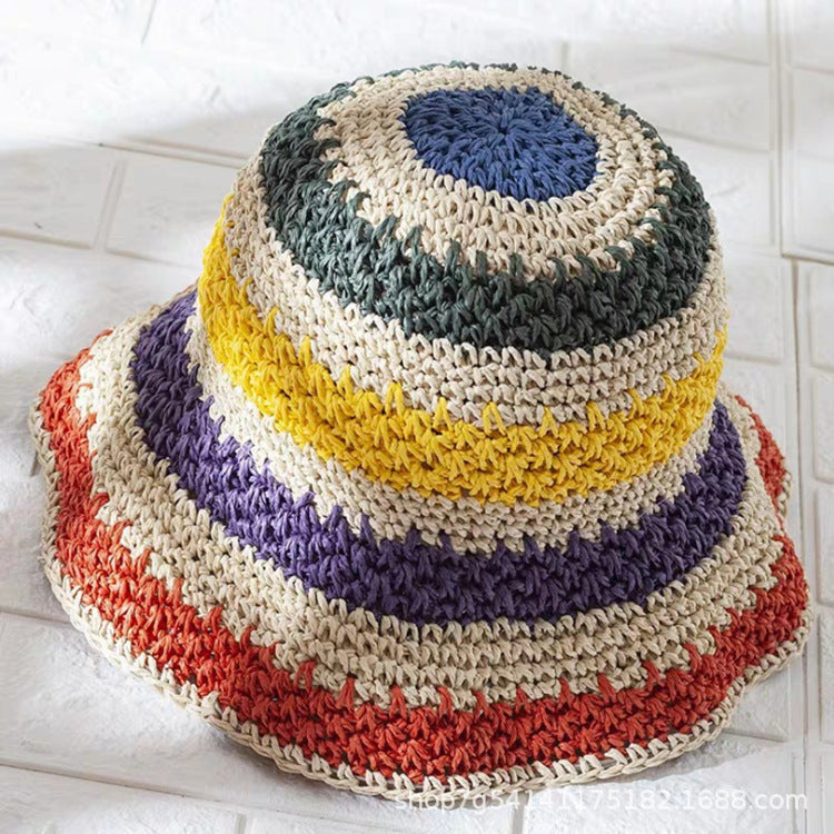 Handmade Foldable Crochet Sun Hat