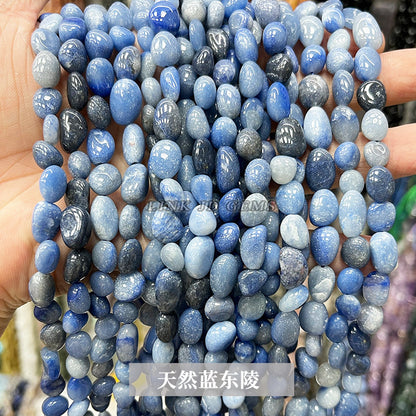 Crystal gravel conformal loose beads