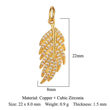 Copper Zircon Cocktail Necklace Bracelet Pendant