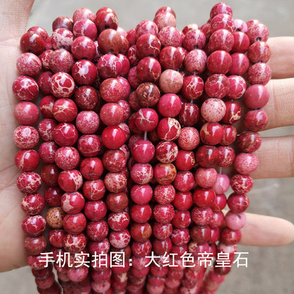 Shoushan stone synthetic snake skin stone loose beads