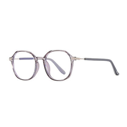 New TR90 Ultra-Light Cool Brown Frame Anti-Blue Light Glasses