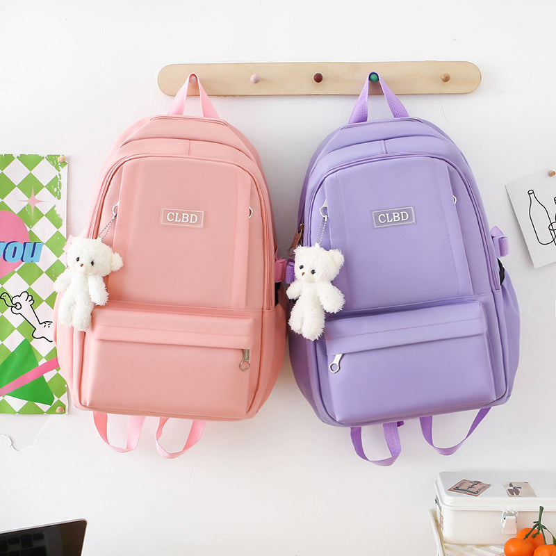 Large capacity school bag wholesale ins casual backpack