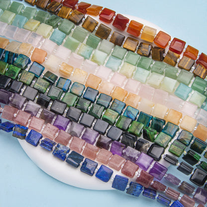 Crystal square shaped beads loose beads