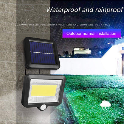 Solar integrated street light outdoor garden light