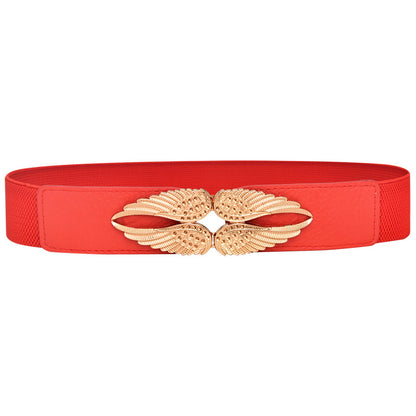 Belt female wings decoration new