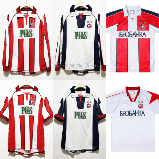 99-01 Red Star Belgrade Retro 1995-97 Jersey