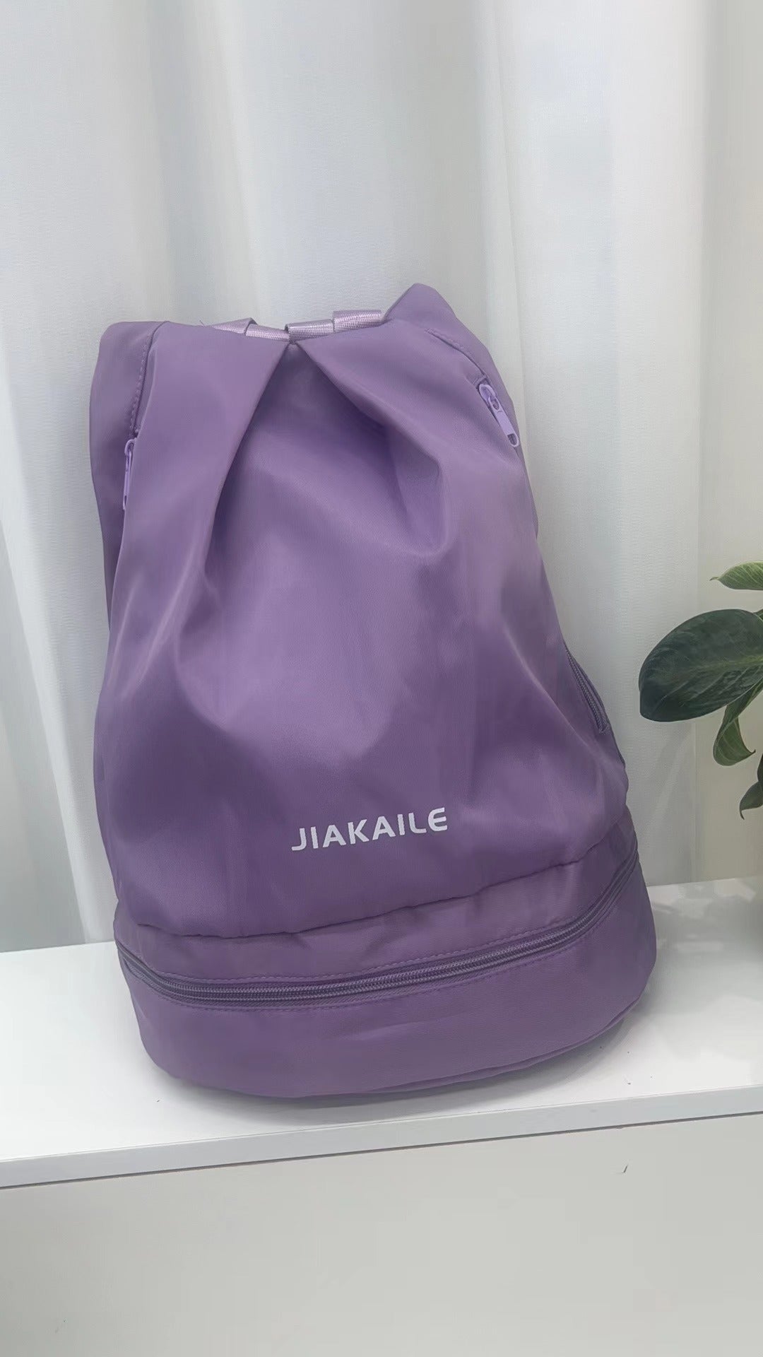 Backpack Solid Color Versatile Women's Backpack