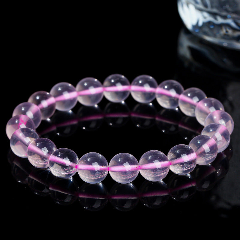 Pulsera de cristal en polvo natural 