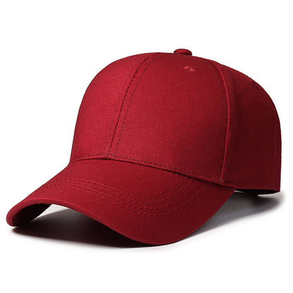 Plain Logo Embroidered Sun Protection Cap