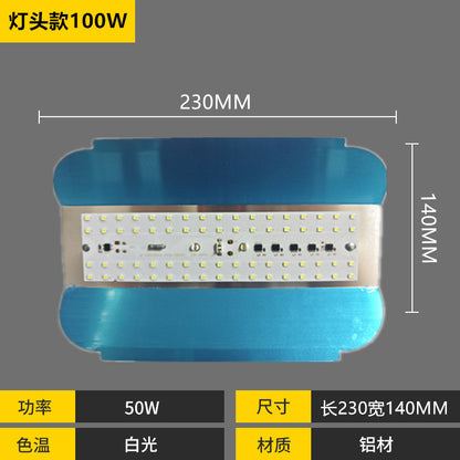 LED high brightness and wide pressure iodine tungsten lamp