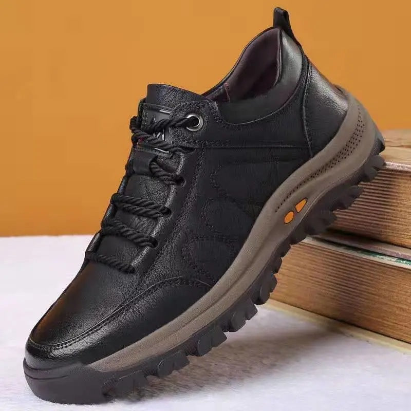 Breathable Casual Leather Shoes