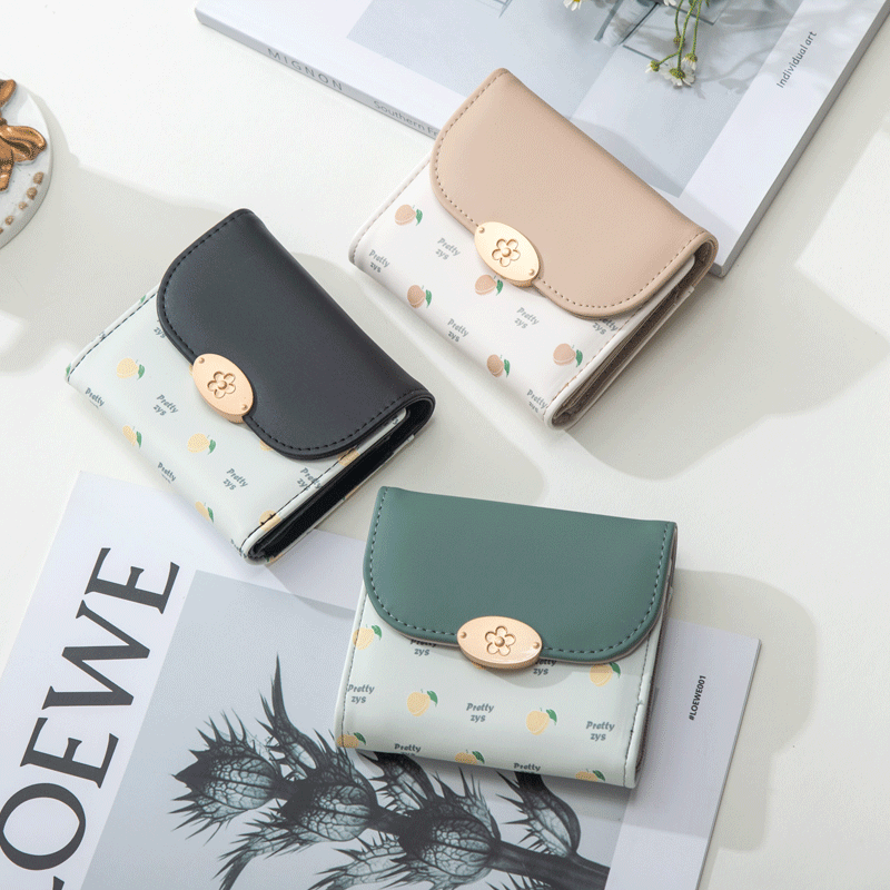 Short wallet color matching printing