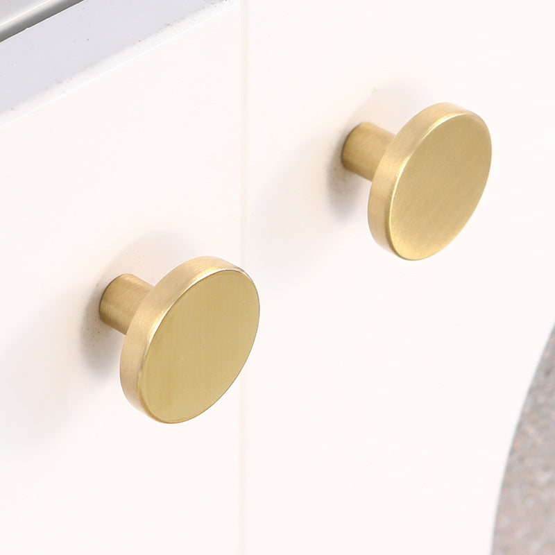 Brass cabinet door wardrobe handle