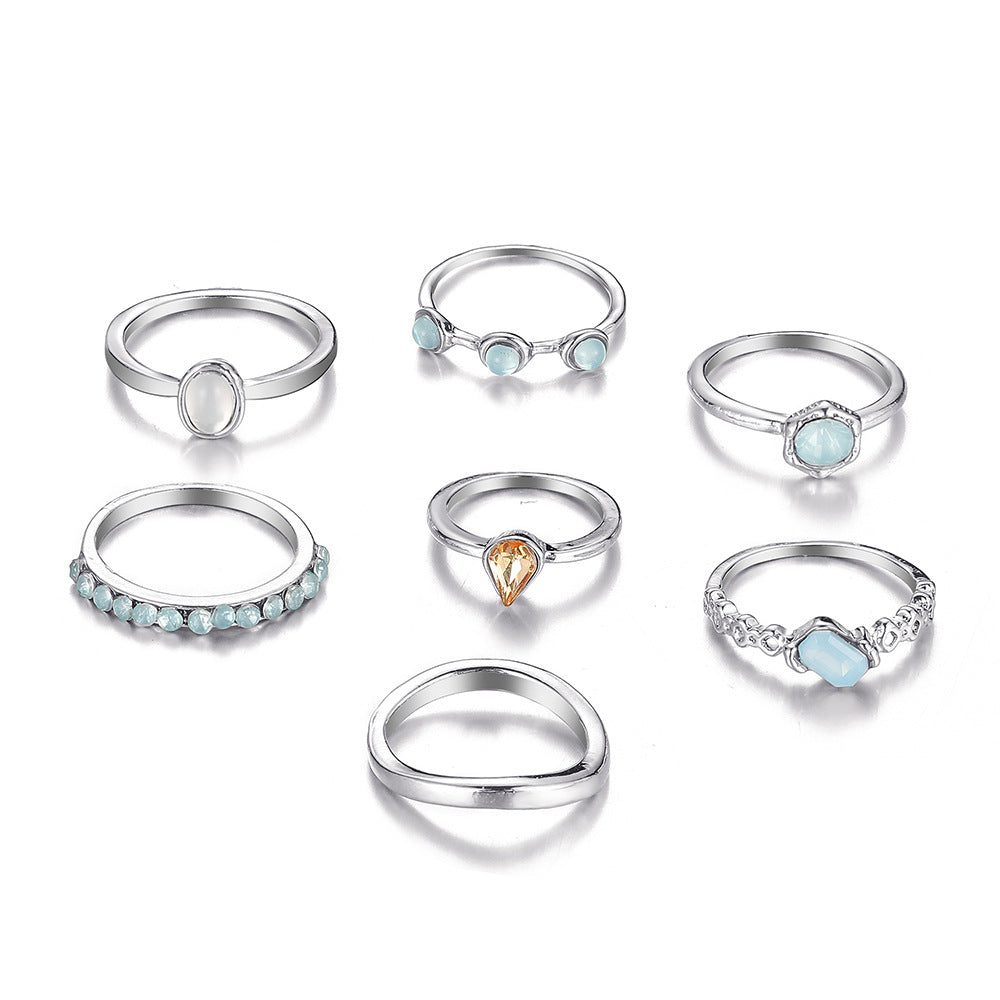 5-piece knuckle ring set