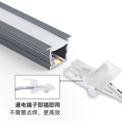 LED welding-free cabinet light strip