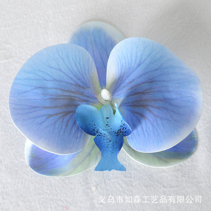 Simulation 3D lamination butterfly orchid flower head