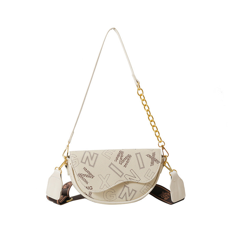 Printed saddle bag